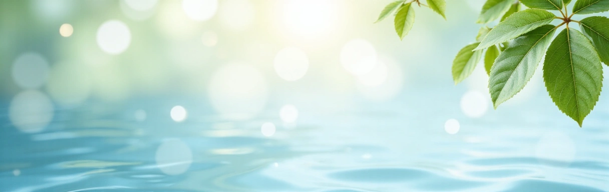 Abstract, calming background with subtle health-related elements.